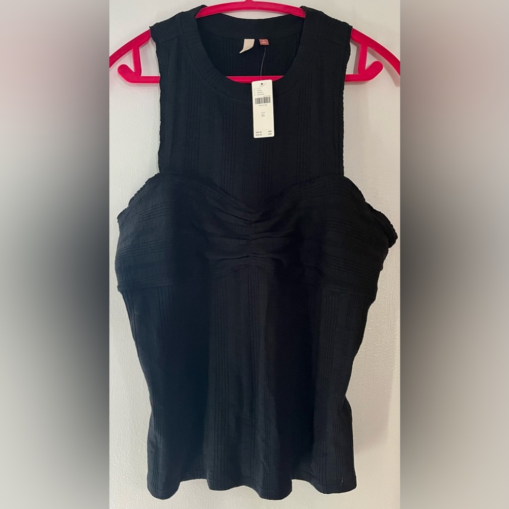 Black Pilcro tank top